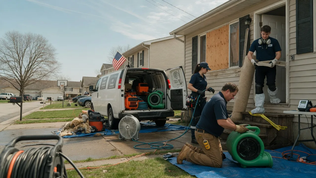 Water Damage Restoration in Bradshaw, WV near me